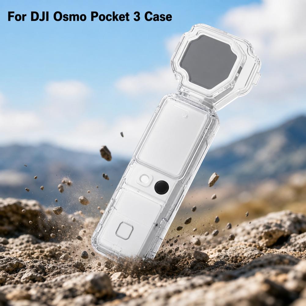 DJI Osmo Pocket 4 için Şeffaf  - Drone Gimbal Case incelemesi ve fiyatı